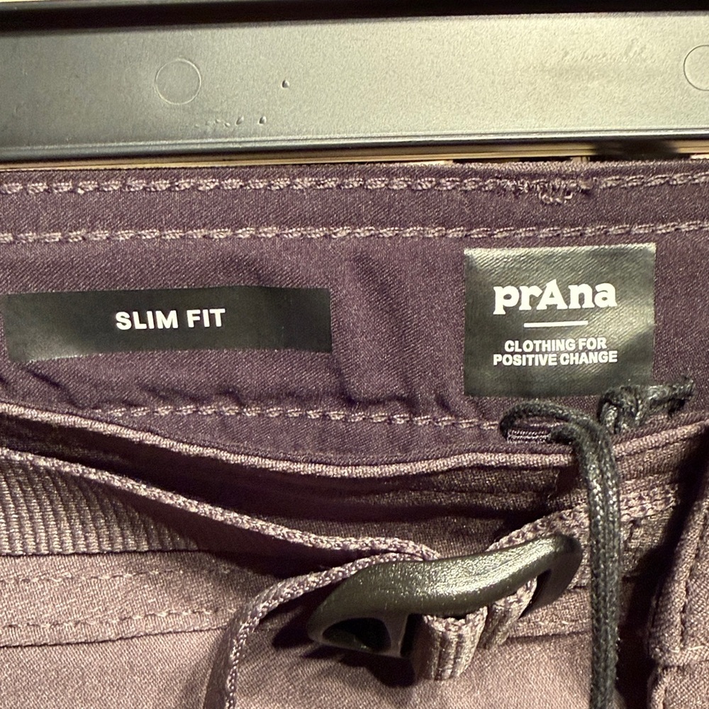 Men’s gray cargo hiking pants slim fit extra stretch size 40/34 $95.00 - Picture 6 of 10